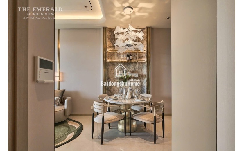 Sở hửu căn hộ Sài Gòn The Emerald Garden View nhẹ nhàng chỉ 9 triệu/ tháng